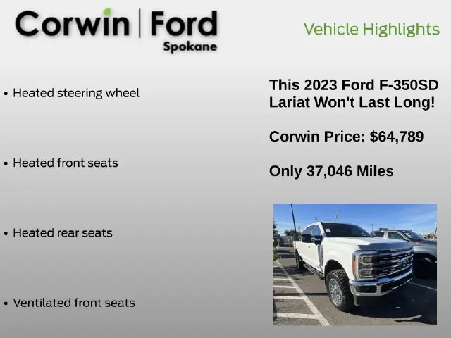 2023 Ford F-350 - $64,789