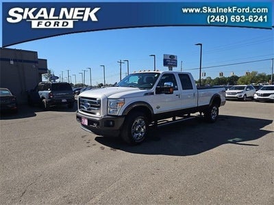 2016 Ford F-350 Super Duty 4X4 Lariat 4DR Crew Cab 6.8 FT. SB SRW Pickup