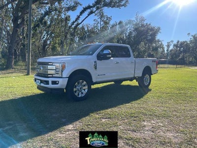 2019 Ford F-350 Super Duty 4X4 Platinum 4DR Crew Cab 6.8 FT. SB SRW Pickup