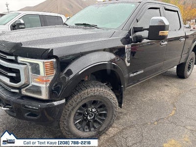 2020 Ford F-350 Super Duty 4X4 Platinum 4DR Crew Cab 6.8 FT. SB SRW Pickup