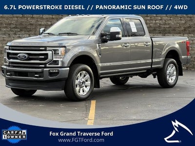 2022 Ford F-350 Super Duty 4X4 Platinum 4DR Crew Cab 8 FT. LB SRW Pickup