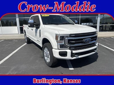 2022 Ford F-350 Super Duty 4X4 Platinum 4DR Crew Cab 8 FT. LB SRW Pickup