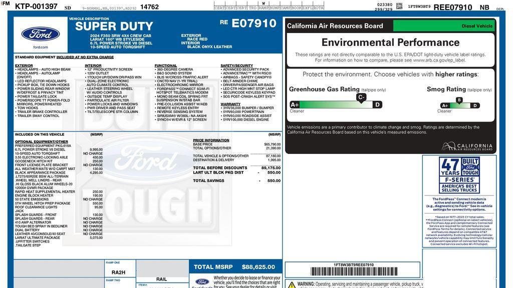 2024 Ford F-350 Super Duty Lariat