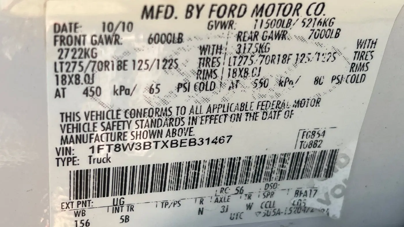 2011 Ford F-350 Super Duty King Ranch