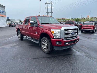 2016 Ford F-350 Super Duty 4X4 Platinum 4DR Crew Cab 6.8 FT. SB SRW Pickup