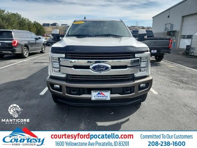 2019 Ford F-350 Super Duty 4X4 XLT 4DR Crew Cab 6.8 FT. SB SRW Pickup