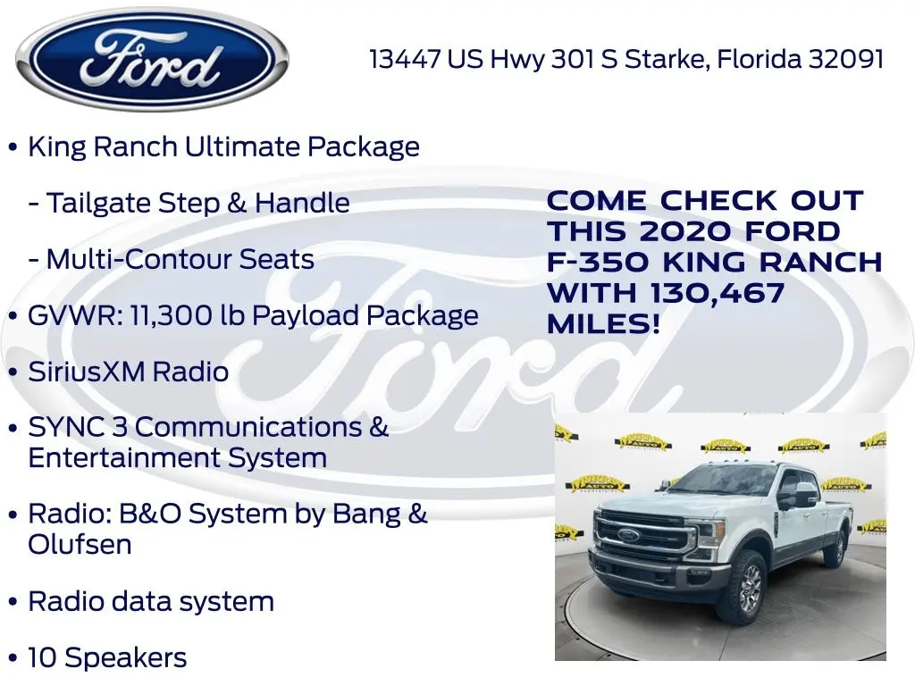 2020 Ford F-350 - $45,777