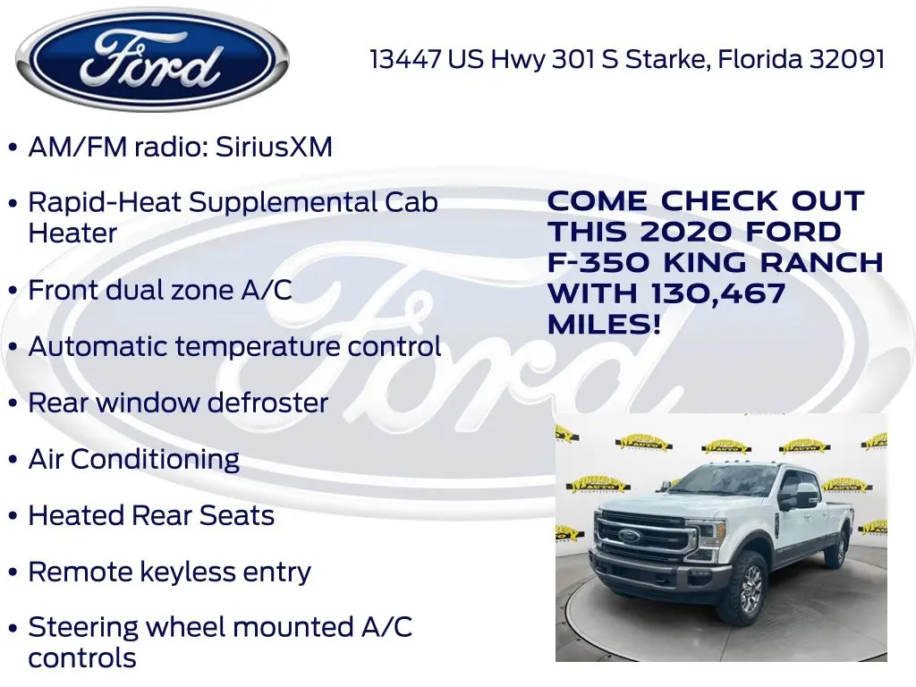 2020 Ford F-350 - $45,777