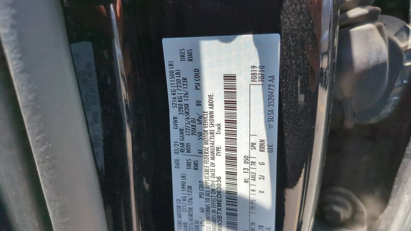 2021 Ford F-350 Super Duty Limited