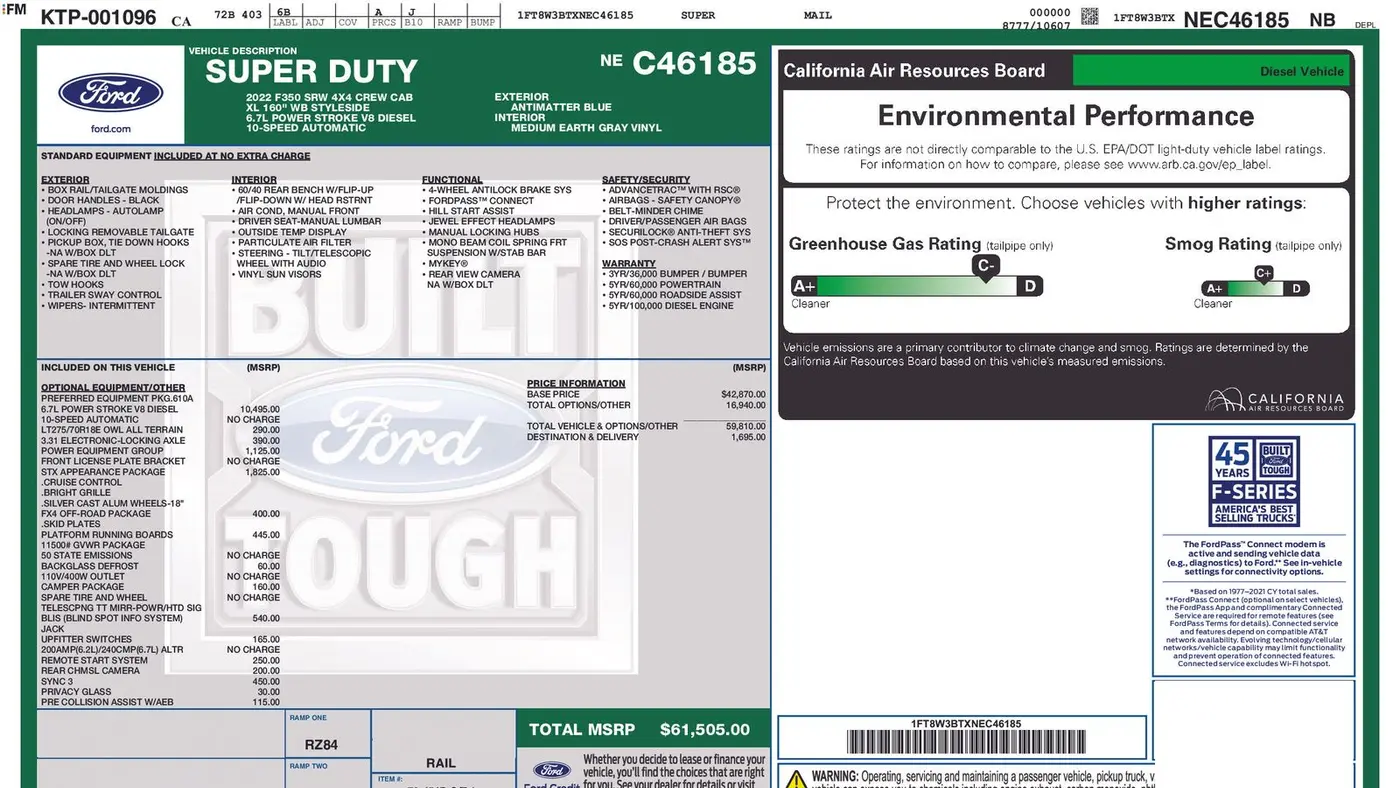 2022 Ford F-350 Super Duty Limited