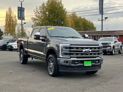 2024 Ford F-350 Super Duty 4X4 Platinum 4DR Crew Cab 8 FT. LB SRW Pickup