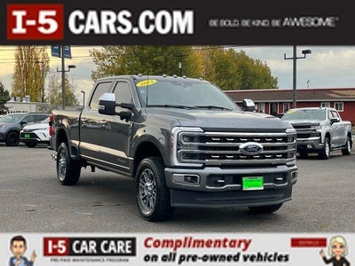 2024 Ford F-350 Super Duty 4X4 Platinum 4DR Crew Cab 8 FT. LB SRW Pickup