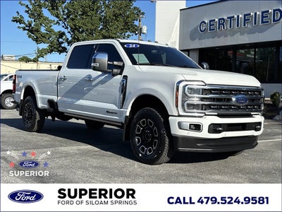 2024 Ford F-350 Super Duty 4X4 Platinum 4DR Crew Cab 8 FT. LB SRW Pickup