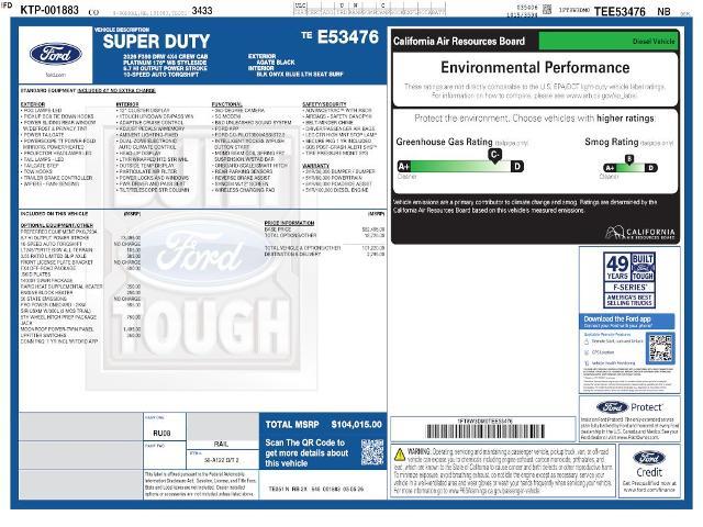 2026 Ford F-350 - $93,988