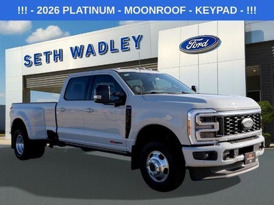 2026 Ford F-350 Super Duty 4X4 Platinum 4DR Crew Cab 8 FT. LB DRW Pickup