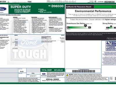 2024 Ford F-350 Super Duty 4X4 Platinum 4DR Crew Cab 8 FT. LB DRW Pickup