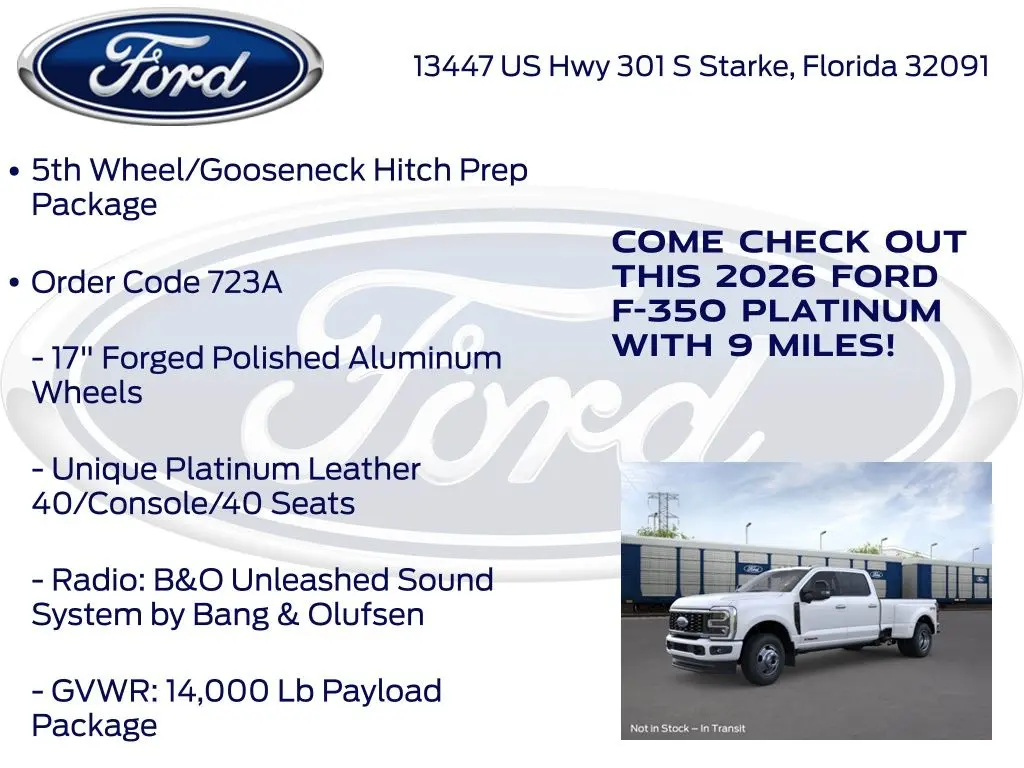 2026 Ford F-350 - $89,777