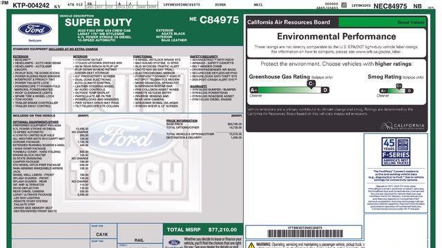 2022 Ford F-350 Super Duty King Ranch
