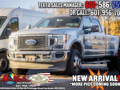 2021 Ford F-350 Super Duty 4X4 Platinum 4DR Crew Cab 8 FT. LB DRW Pickup