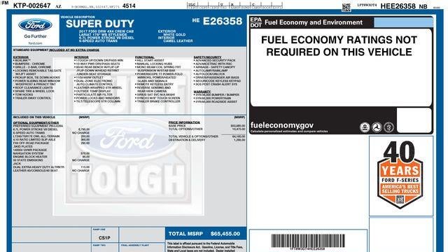 2017 Ford F-350 Super Duty King Ranch