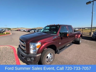 2016 Ford F-350 Super Duty 4X4 King Ranch 4DR Crew Cab 8 FT. LB DRW Pickup