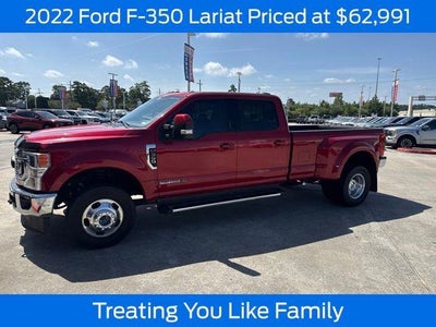 2022 Ford F-350 Super Duty 4X4 Lariat 4DR Crew Cab 8 FT. LB DRW Pickup
