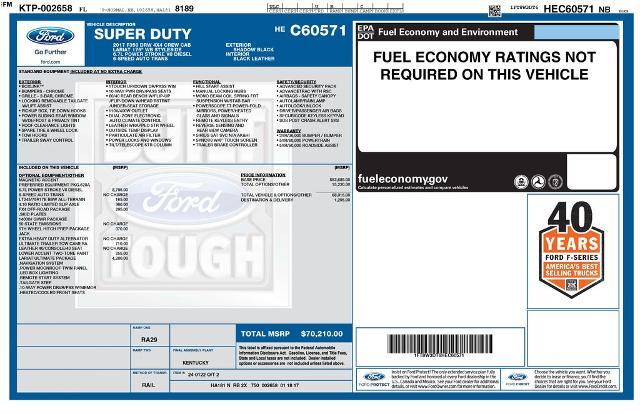 2017 Ford F-350 Super Duty Lariat — photo 1 of 12