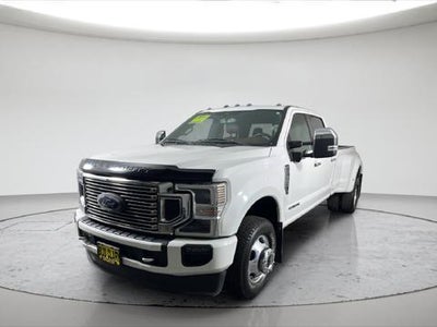 2021 Ford F-350 Super Duty 4X4 Platinum 4DR Crew Cab 8 FT. LB DRW Pickup