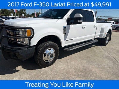 2017 Ford F-350 Super Duty 4X4 Lariat 4DR Crew Cab 8 FT. LB DRW Pickup