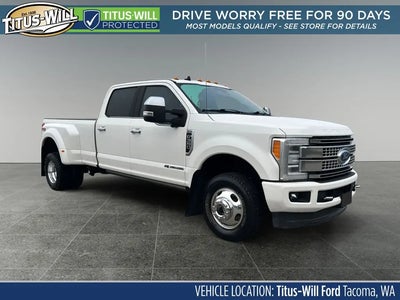 2019 Ford F-350 Super Duty 4X4 Platinum 4DR Crew Cab 8 FT. LB DRW Pickup