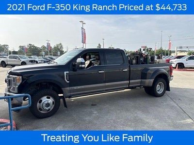 2021 Ford F-350 Super Duty 4X4 King Ranch 4DR Crew Cab 8 FT. LB DRW Pickup