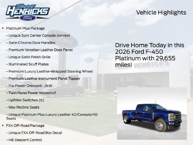 2026 Ford F-450 - $98,185