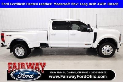 2025 Ford F-450 Super Duty 4X4 Platinum 4DR Crew Cab 8 FT. LB DRW Pickup