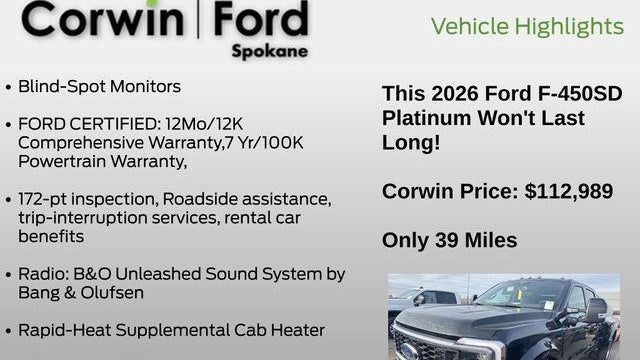 2026 Ford F-450 Super Duty XLT