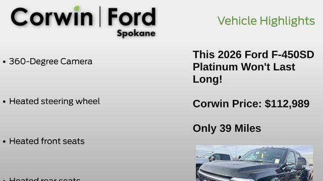 2026 Ford F-450 Super Duty XLT