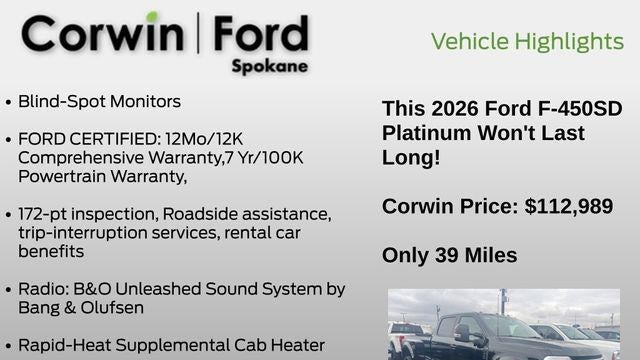 2026 Ford F-450 Super Duty XLT