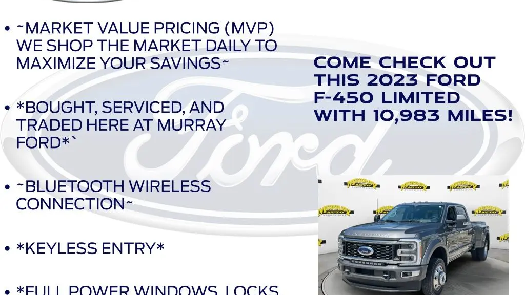 2023 Ford F-450 Super Duty King Ranch