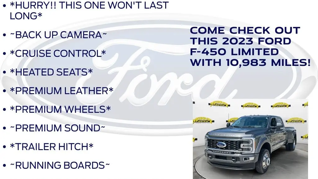 2023 Ford F-450 Super Duty King Ranch