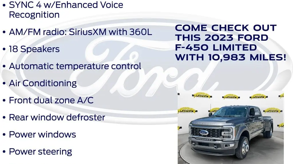 2023 Ford F-450 Super Duty King Ranch