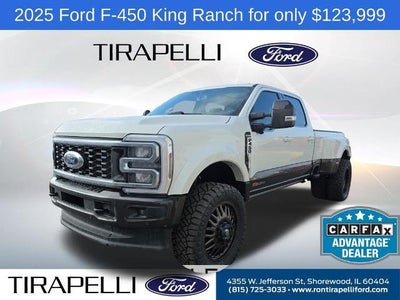 2025 Ford F-450 Super Duty 4X4 King Ranch 4DR Crew Cab 8 FT. LB DRW Pickup