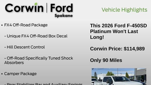 2026 Ford F-450 Super Duty XLT