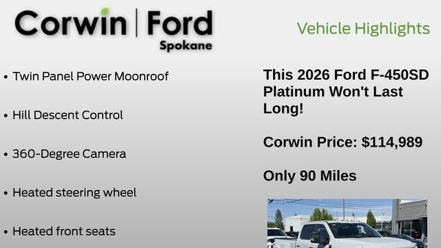 2026 Ford F-450 Super Duty XLT