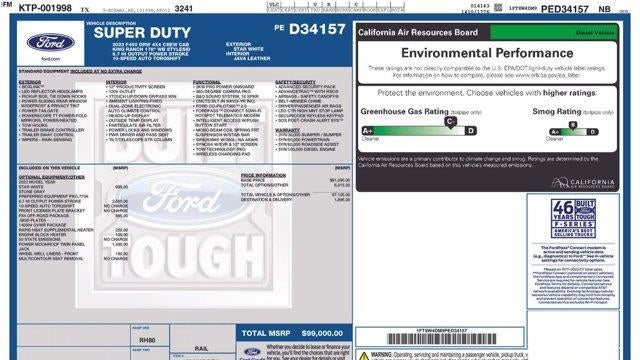 2023 Ford F-450 Super Duty King Ranch