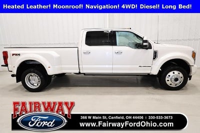 2019 Ford F-450 Super Duty 4X4 Platinum 4DR Crew Cab 8 FT. LB DRW Pickup