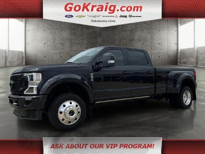 2022 Ford F-450 Super Duty 4X4 Platinum 4DR Crew Cab 8 FT. LB DRW Pickup