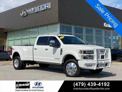 2022 Ford F-450 Super Duty 4X4 Platinum 4DR Crew Cab 8 FT. LB DRW Pickup