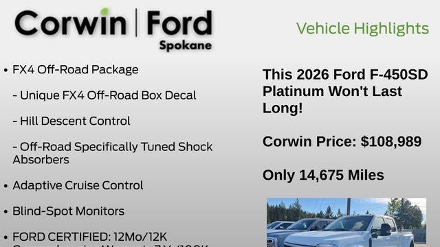 2026 Ford F-450 Super Duty XLT