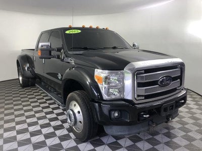 2015 Ford F-450 Super Duty 4X4 Platinum 4DR Crew Cab 8 FT. LB DRW Pickup