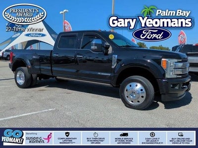 2018 Ford F-450 Super Duty 4X4 Platinum 4DR Crew Cab 8 FT. LB DRW Pickup