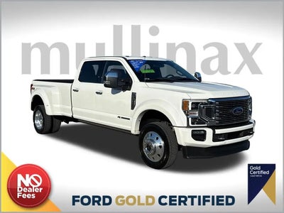 2022 Ford F-450 Super Duty 4X4 Platinum 4DR Crew Cab 8 FT. LB DRW Pickup